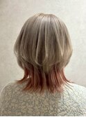 20代30代透明感◎ブリーチカラー×小顔レイヤーカット