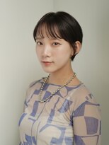 インセプション 銀座(INCEPTION) 前下がりショート・ボブ/絶壁解消/前髪あり/20代/30代/内巻き