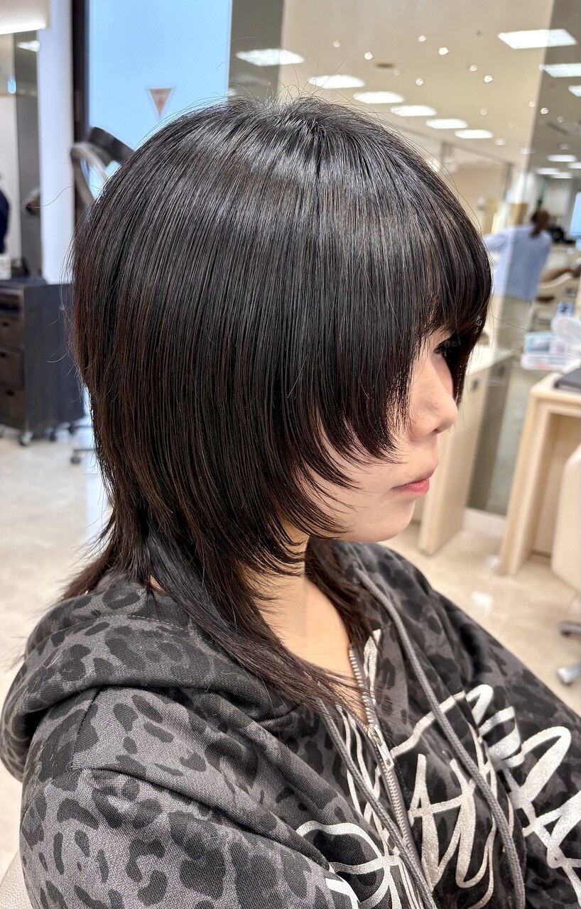 ロングウルフ/ハイレイヤー/ウルフカット：L276724388｜ケンジ 平塚