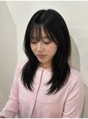 レイヤーカット/韓国風スタイル