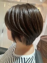 アース 常盤平店(HAIR & MAKE EARTH)&nbsp;大人丸みショートでボリュームUP