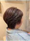美シルエット！大人の襟足すっきりショート