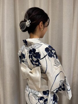 シンプル(Simple) 夏の風物詩浴衣スタイル