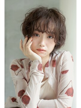 マグノリア(MAGNOLiA) アンニュイショートウルフ/ショートパーマ/ウルフパーマ