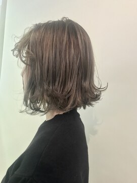 ヘアー スタジオ ウィズ(HAIR STUDIO With) 柔らかオリーブベージュ