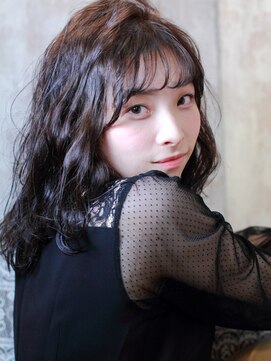 ワームス(warmth) 【warmth(大槻)】暗髪はカジュアルなウェーブで遊ぶ。