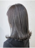 【STILLが叶える‥】#外国人風カラー#外ハネ#grey#highlight