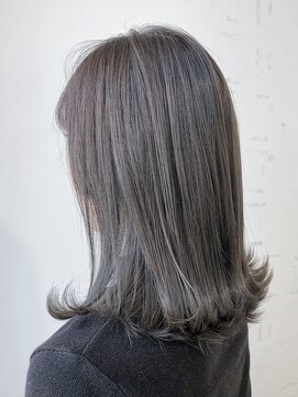 スティル ヘアアンドアイラッシュ(STILL hair&eyelash) 【STILLが叶える‥】#外国人風カラー#外ハネ#grey#highlight