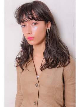 アリー 原宿 表参道(ALLY) [ALLY阿部]人気No1 地毛風暗髪グレージュ×リラックスウェーブ2