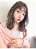 似合わせカット/レイヤーロング/前髪カット/顔まわりカット/韓国