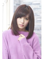 【noah parfait銀座】大人可愛い☆なちゅさらストレートロブ☆