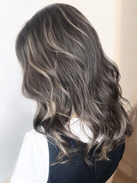 オーブ ヘアー ブランコ 久米川店(AUBE HAIR Blanco) 【AUBE HAIR】エアタッチハイライト_外国人ラフカール