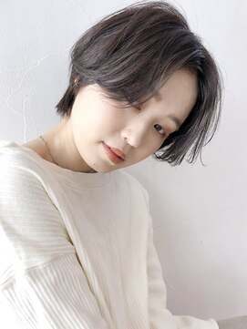 アイティー バイ アルバム 浦和店(IT by ALBUM) ナチュラルハンサムショート_オリーブカラー_37695