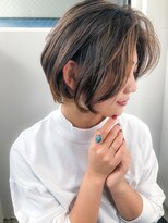 アコロン(acoron)&nbsp;小顔×ピンクベージュ×ハイライトカラー×イルミナ×新宿