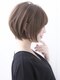 ヘアーデザイン キューブ(hair design cube)の写真/《三原/中之町》白髪染めでもナチュラルで明るい仕上がりに♪ハイライトでコントラストを付けて華やかに☆