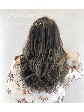 キール 吉祥寺(KIR) グラデーション、インナー、ブラウン、ミルクティー、エクステ