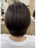 アッシュグレージュ◇白髪ぼかしハイライト
