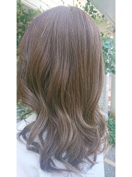 ヘアーズ 本店(HAIRZ) 《HAIRZ》藤井☆大人ミルクティーベージュセミ