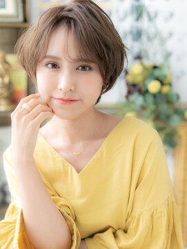 カバーヘア ブリス 川口(COVER HAIR bliss) アシンメトリーかきあげ前髪小顔こなれヘアa川口20代30代40代