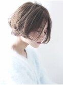 【Salon Minowa】ほつれウェーブと、流行のことりベージュ