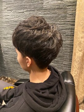 ヒロギンザ 青山店(HIRO GINZA) マッシュパーマスタイル