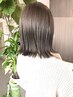 【新規10％off】カット＋透明感カラー  ￥10395