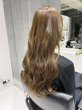 ウィステリア 銀座(WISTERIA) 【遠藤】ブリーチなしシアーベージュ10代20代30代ハイトーン韓国