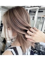 レディアル 大宮(REDEAL ope.)&nbsp;【ハイライト】ベージュハイライトバレイヤージュ