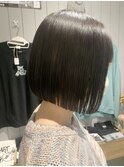 切りっぱなしボブ