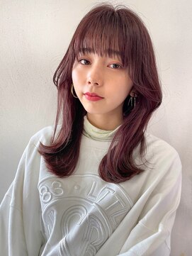 レイラバイアフロート 吉祥寺(Lila by afloat) くびれヘア/韓国ヘア/チェリーピンク