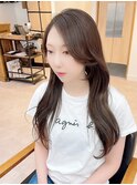 韓国前髪顔周り×美髪レイヤー[横浜/縮毛矯正/前髪縮毛矯正]