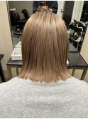 大人気切りっぱなしボブ