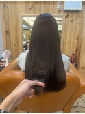 【美髪矯正で作るサラ艶ストレート】