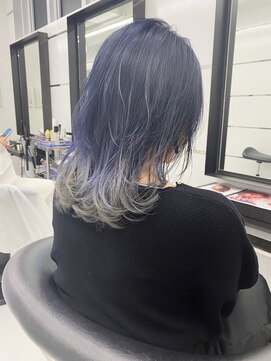 ギグスダブル 栄店(gigs double) ウルフ/グラデーションカラー