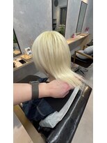 モードケイズ(Aimee by modek’s)&nbsp;脱白髪染めカラーブロンド