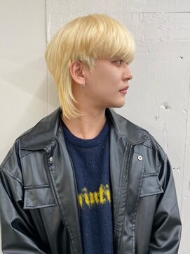 ベレーザ 渋谷(BELEZA) 6183ニュアンスカラー韓国ウルフヘア刈り上げハイトーンカラー