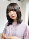 メルティカラー 姫カットレイヤーウェーブミディアム_ba483972