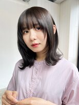 アルバム 池袋(ALBUM)&nbsp;メルティカラー 姫カットレイヤーウェーブミディアム_ba483972