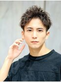 ツイストアップバングショート