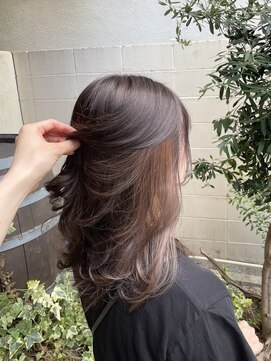 ココカラヘアー ニコ(cococara hair nico) インナーカラー/ベージュ/赤み消しカラー