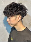 波巻きスパイラルパーマツイストスパイラルパーマシャドウパーマ