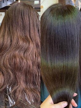 ドゥアパパス dua PAPASS HAIR&COSMETICSの写真/【豊富な髪質改善メニュー】時短で出来て、柔らかくまとまる◎