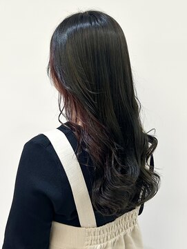 アヤラ オーガニックアンドスパ 東船橋店(AYALA) 【江添茉友】レッドインナー×アッシュブラウン