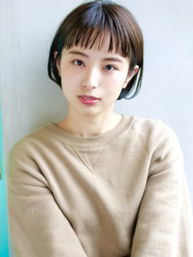 バース(BIRTH) 天神【BIRTH】ワンレンボブ前髪あり小顔ネビージュ