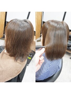 ヘアテリア リュウ 大塚(hair teria ryu) 縮毛矯正/髪質改善/艶髪ストレート/艶カラー