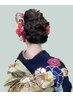 成人式当日ヘアセット