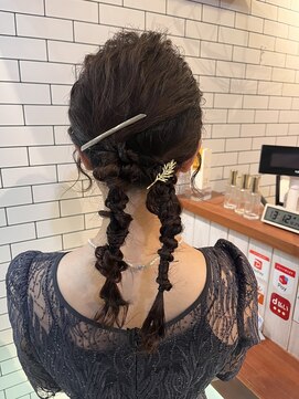 オーブ ヘアー リリー 博多2号店(AUBE HAIR lily) 結婚式ヘアセット