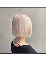 センジュ(Senju)&nbsp;ハイトーン切りっぱなしボブ