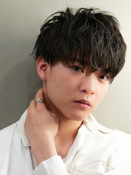 エルマーク 梅田(L-MARK) 波巻きスパイラル/メンズパーマ/シャドウパーマ/サーフカール