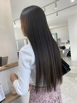 ビビバイベル(BiVi by BHEL)&nbsp;グレージュミルクティーベージュカラー韓国レイヤーカット桑名